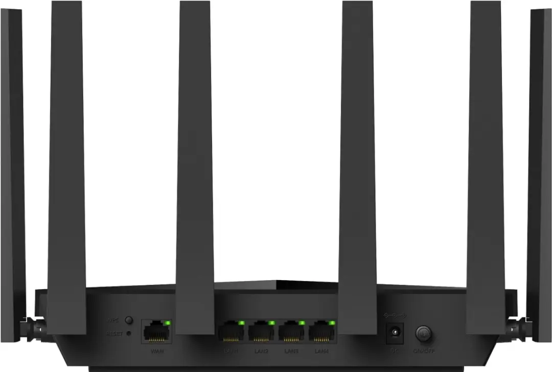 Cudy WR6500 Wi-Fi 7 Router - 5x Gigabit LAN - Zwart