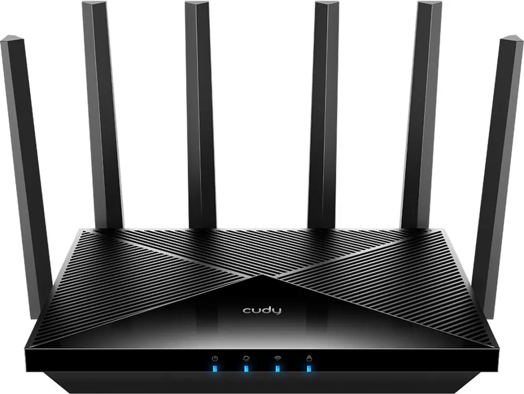 Cudy WR6500 Wi-Fi 7 Router - 5x Gigabit LAN - Zwart