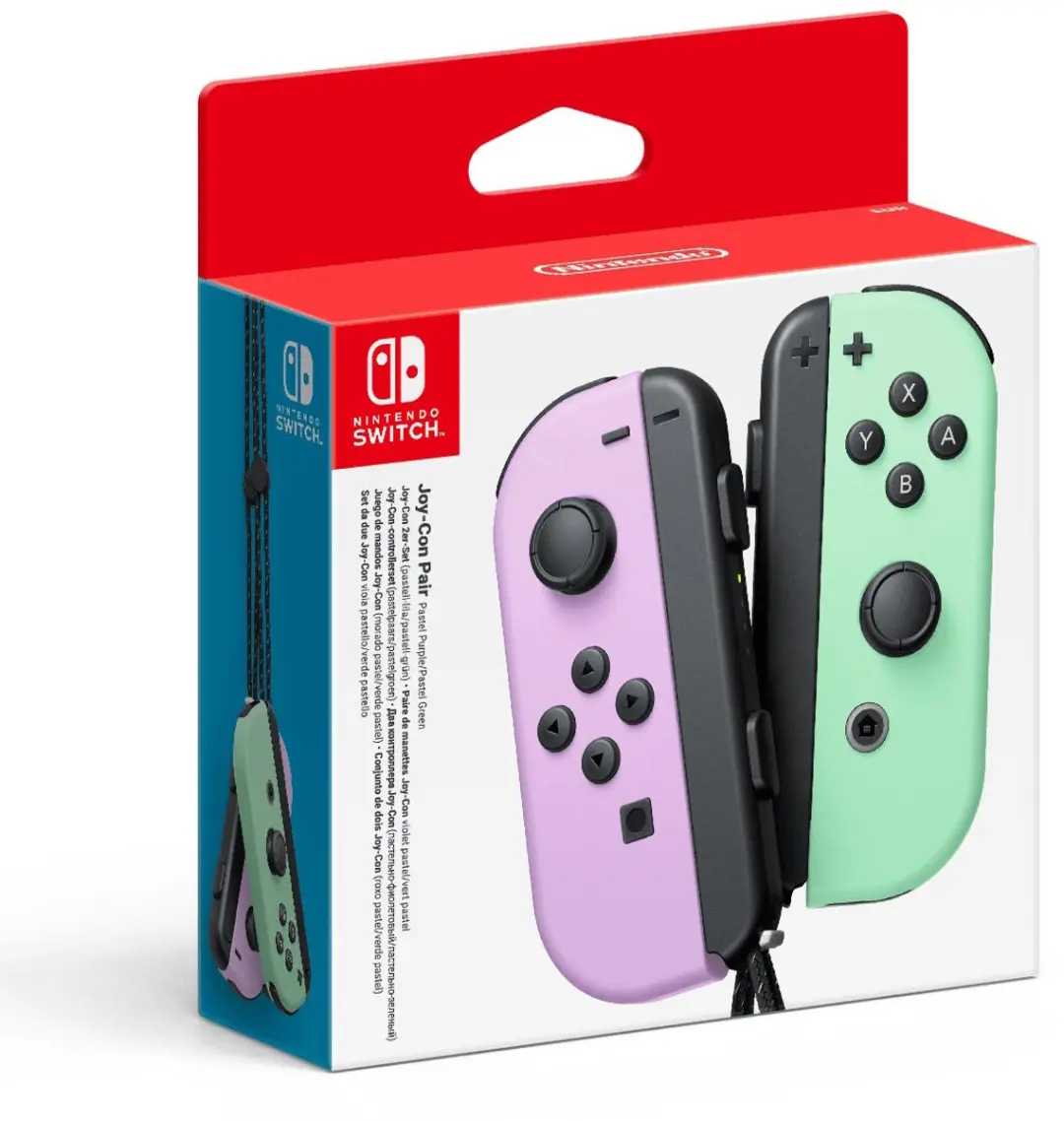 Nintendo Switch Joy-Con Paar - Pastel Paars & Groen - afbeelding 2 van 2