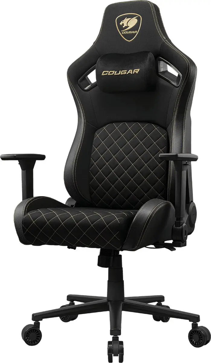 Cougar Defensor 4D Gamingstoel - Goud/Zwart - 3MDFFGLB.0001