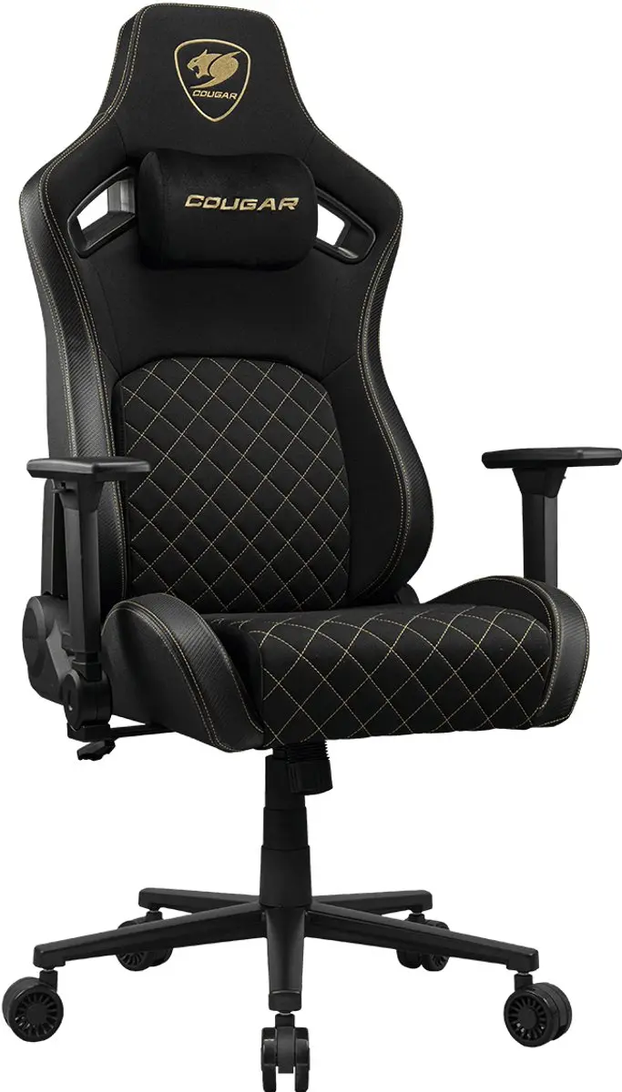 Cougar Defensor 4D Gamingstoel - Goud/Zwart - 3MDFFGLB.0001
