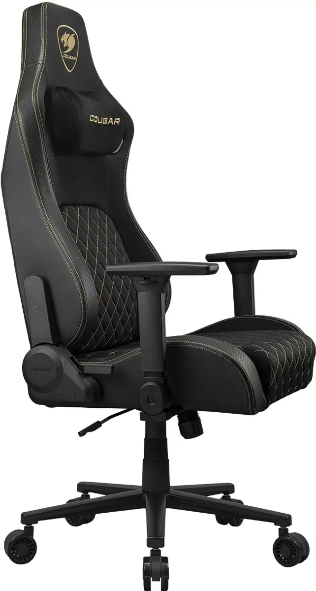 Cougar Defensor 4D Gamingstoel - Goud/Zwart - 3MDFFGLB.0001