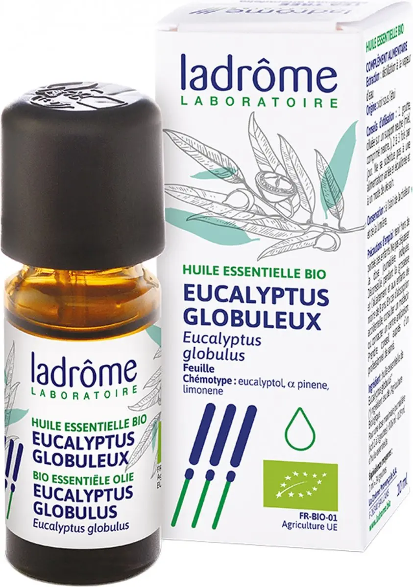 Ladrôme Eucalyptus Globulus Bio Etherische Olie 30ml