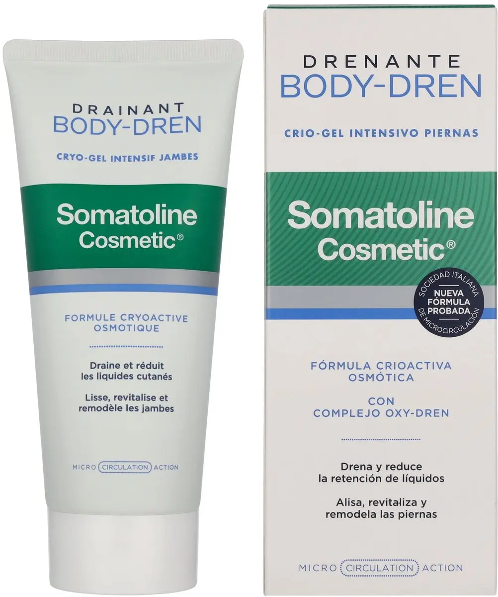 Somatoline Cosmetic Drainant Body-Dren Cryo-Gel Intensief 200ml
