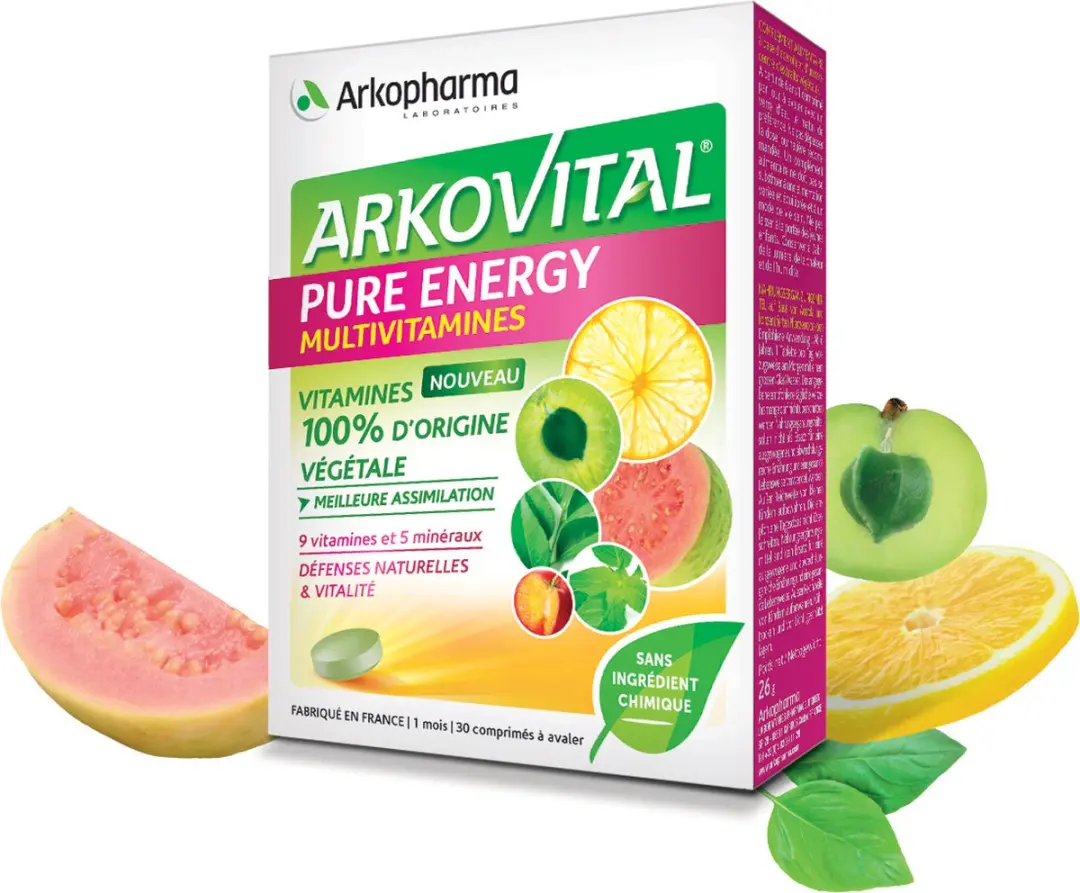 Arkopharma Arkovital Pure Energy Immuunsysteem 30 Tabletten