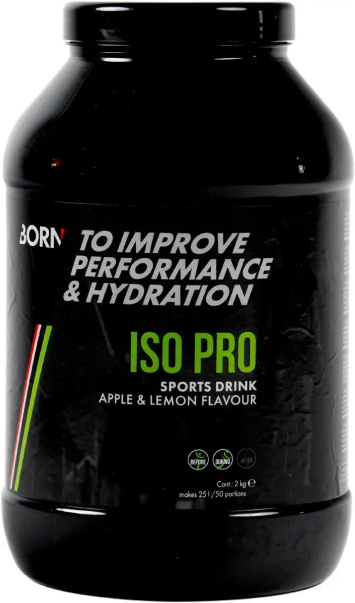 Born Iso Pro Sportdrank 2000g - Appel/Limonade