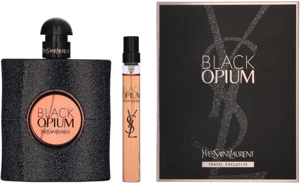 Yves Saint Laurent Black Opium Geschenkset - 100ml Parfum & Tasspray