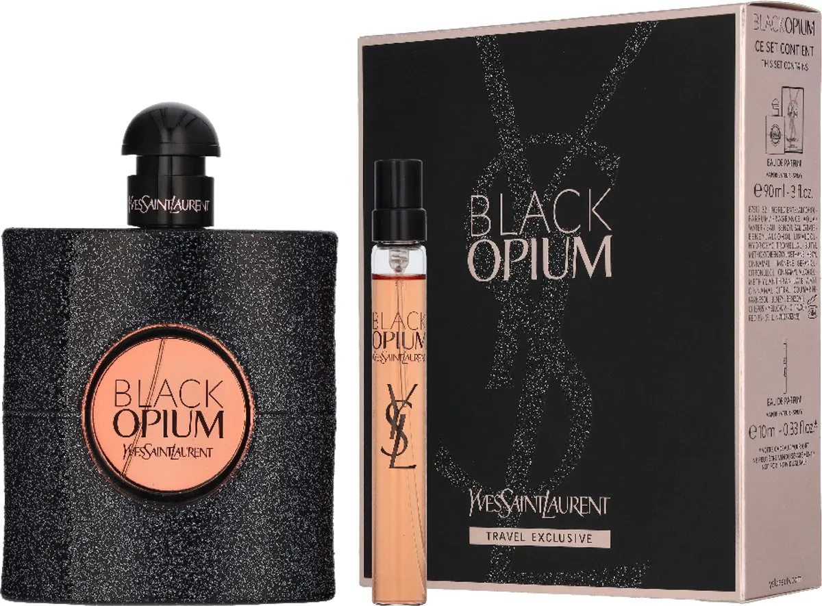 Yves Saint Laurent Black Opium Geschenkset - 100ml Parfum & Tasspray