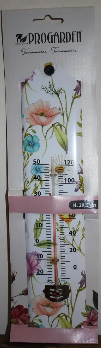 Koopman Thermometer Bloem - Meerkleurig