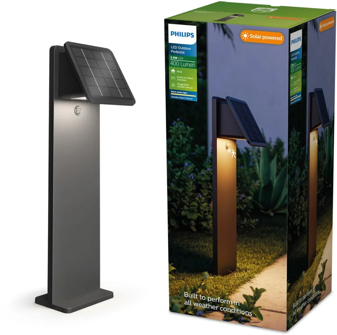 Philips Tavenlor Solar Sokkellamp