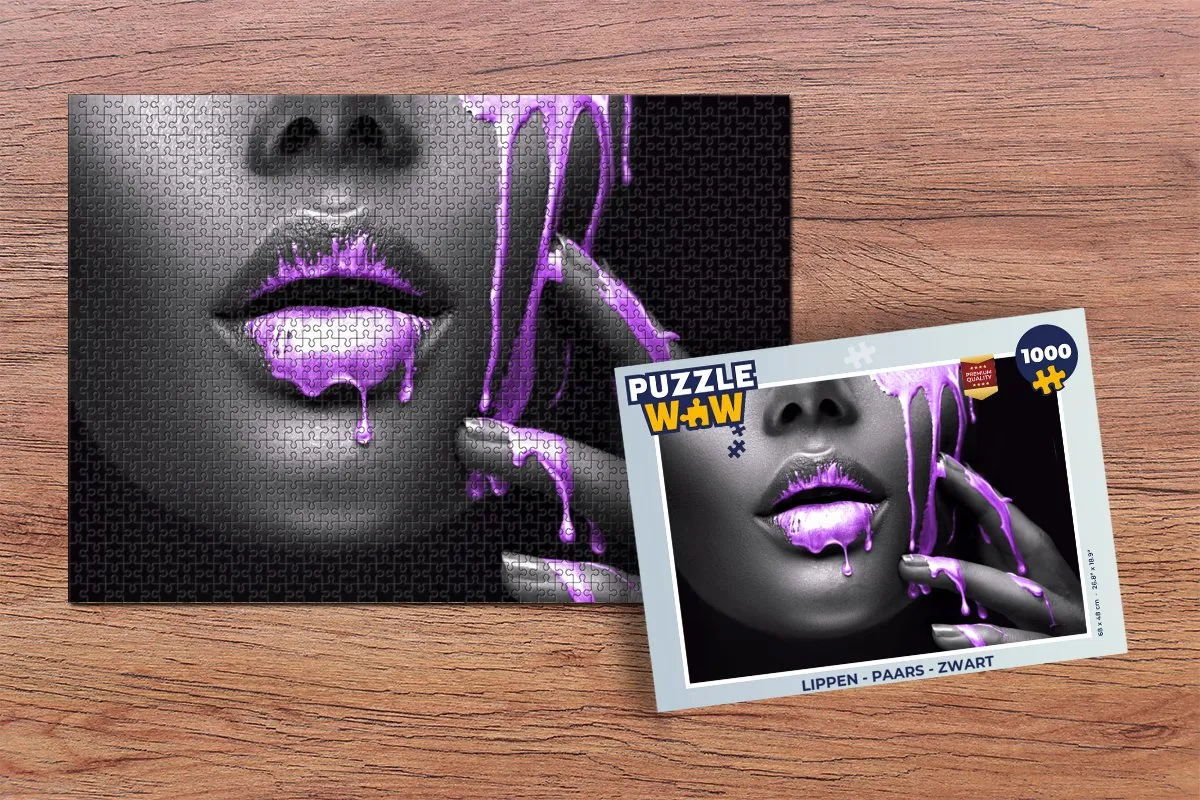 PuzzleWow Legpuzzel 1000 Stuks - Multicolor