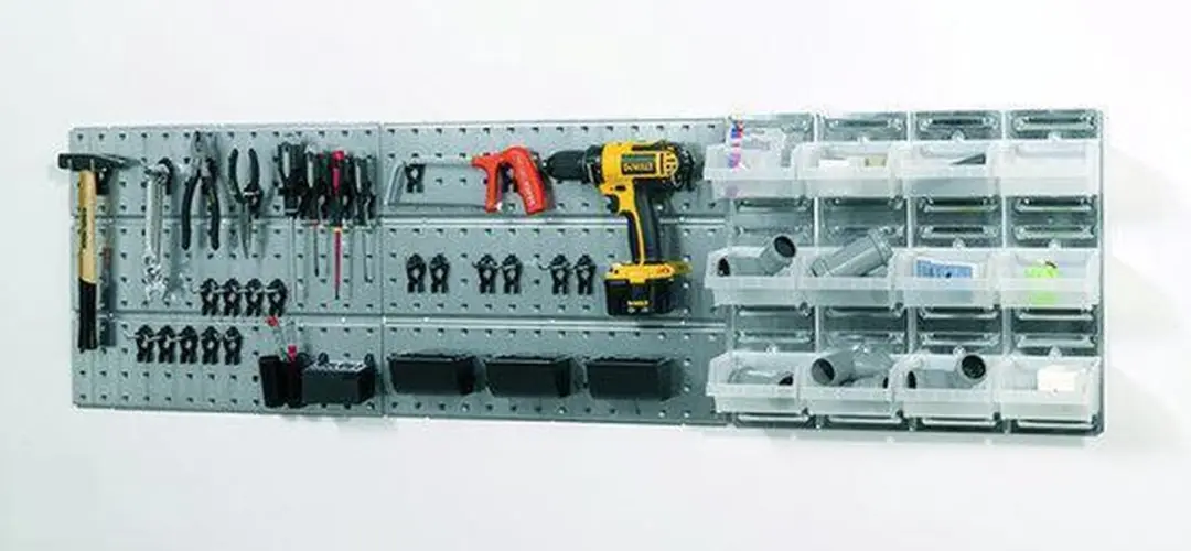 Raaco gereedschapsbord incl 33 clips en 12 voorr.