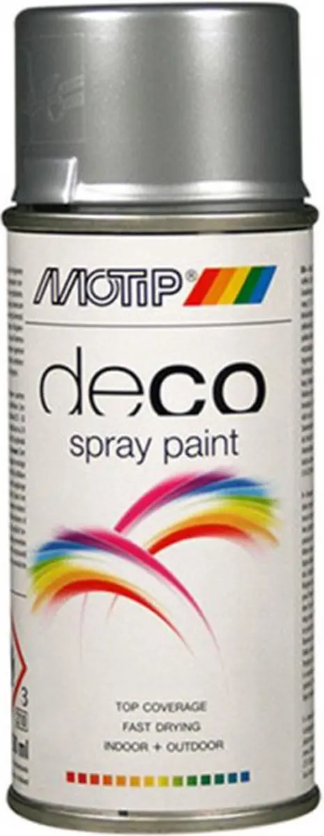 MOTIP SP. HG RAL 9006 SPUITBUS 150 ML