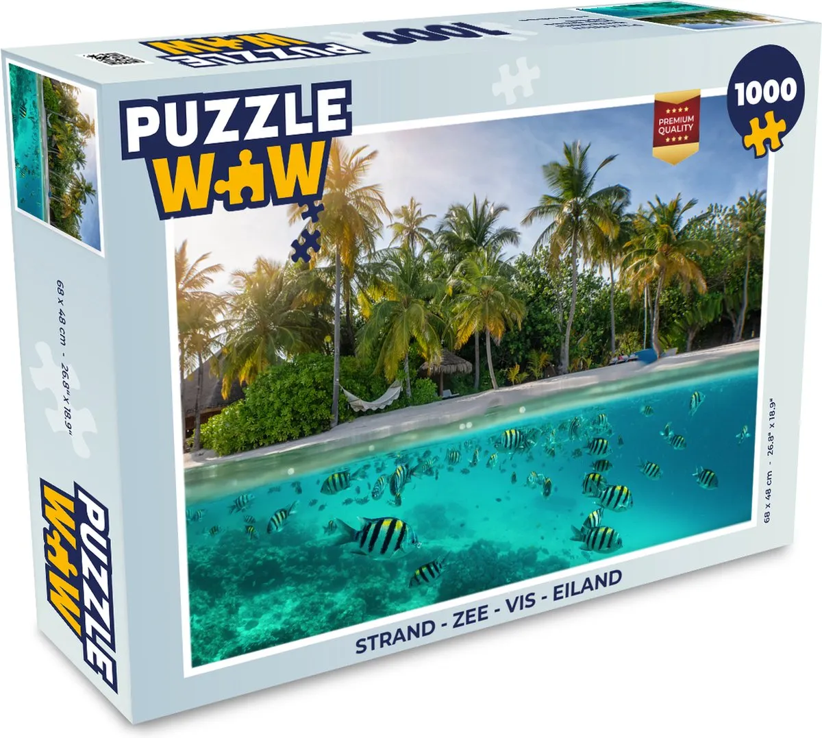 PuzzleWow Legpuzzel 1000 Stuks