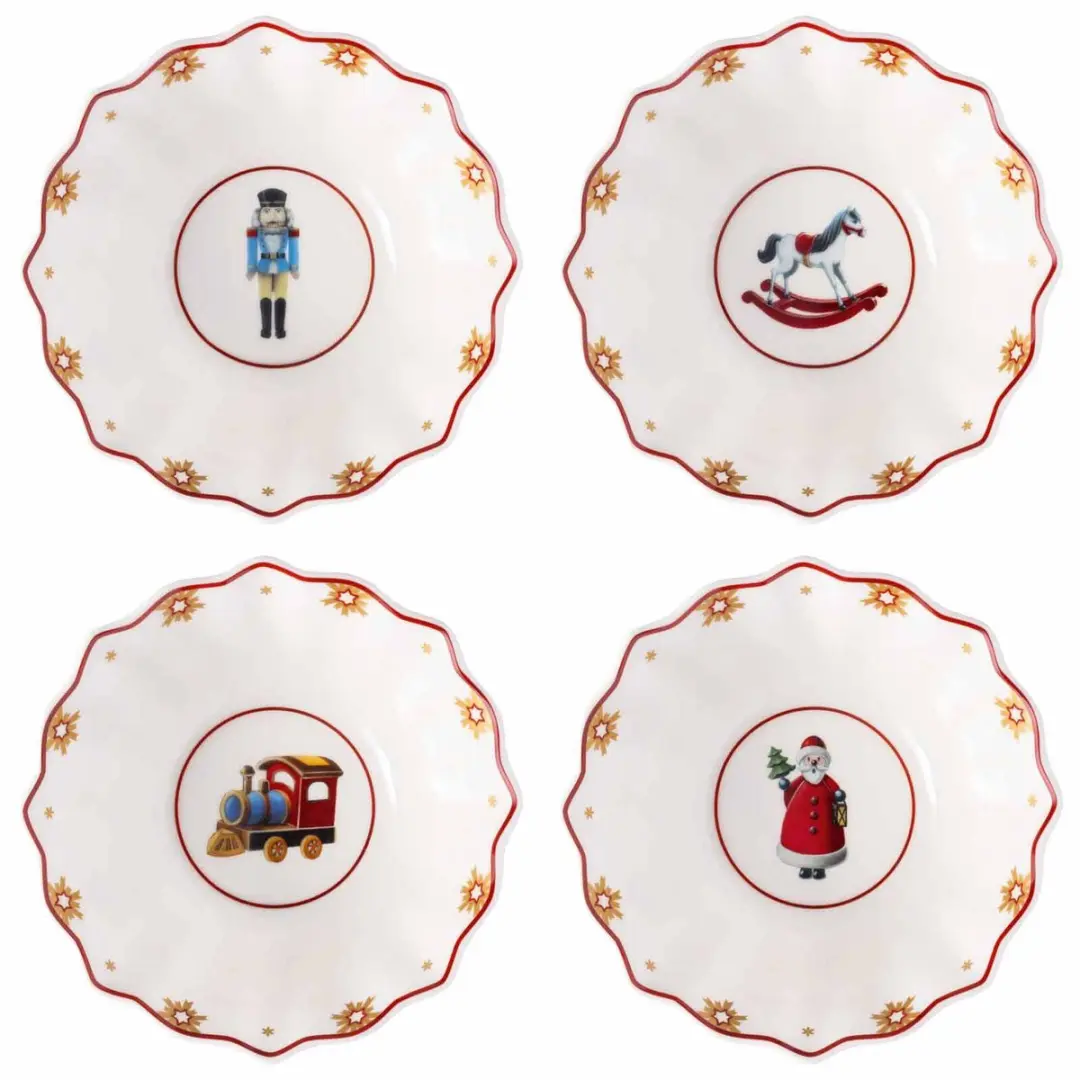 Villeroy & Boch Toy's Delight Anniversary Schaal 14.9cm - 4 Stuks