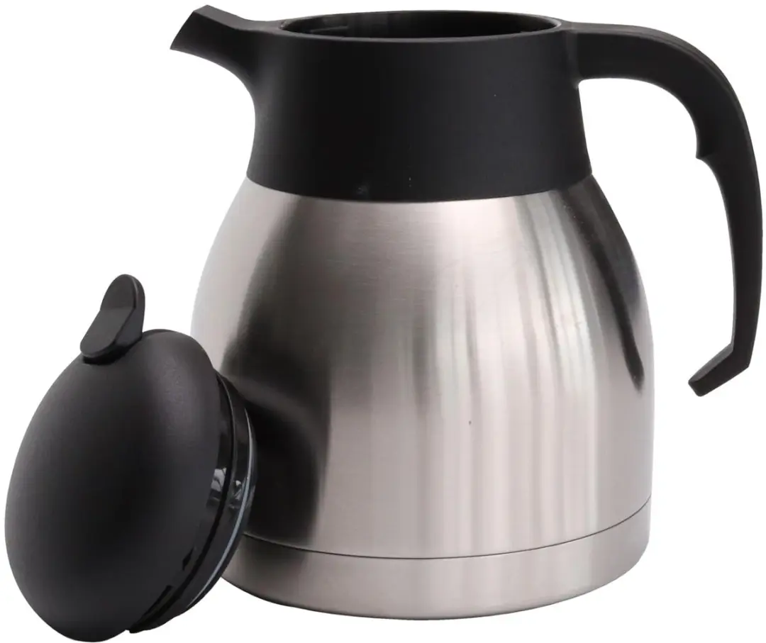 APS Thermoskan 1L - Dubbelwandig RVS - Zilver