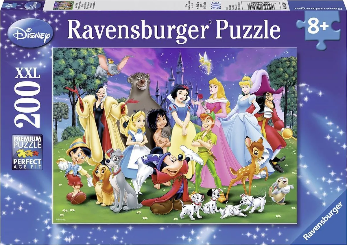 Ravensburger Disney Lievelingen Legpuzzel 200 Stuks - Multicolor