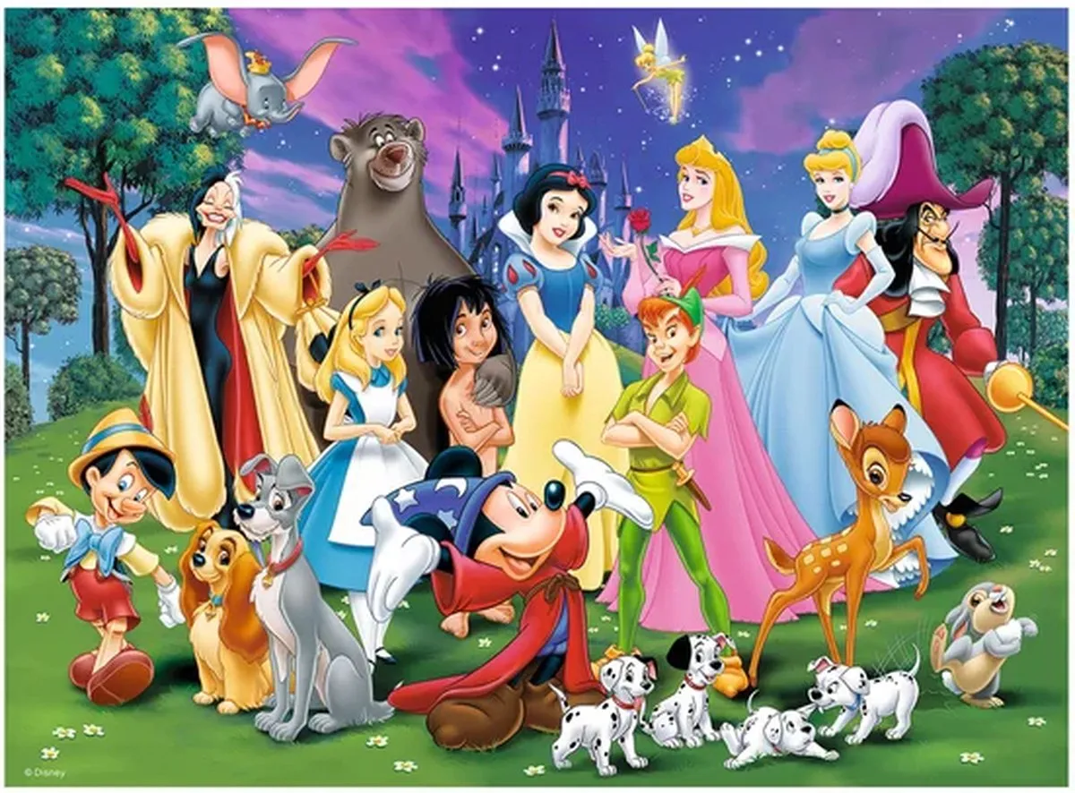 Ravensburger Disney Lievelingen Legpuzzel 200 Stuks - Multicolor
