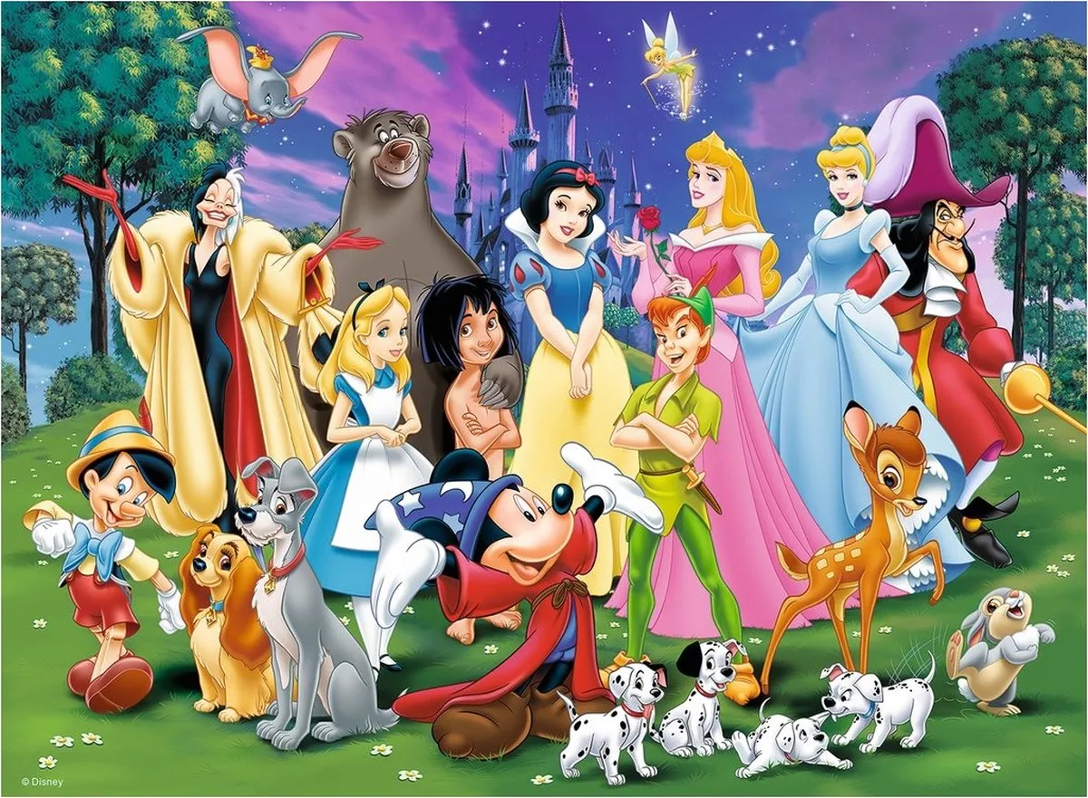 Ravensburger Disney Lievelingen Legpuzzel 200 Stuks - Multicolor
