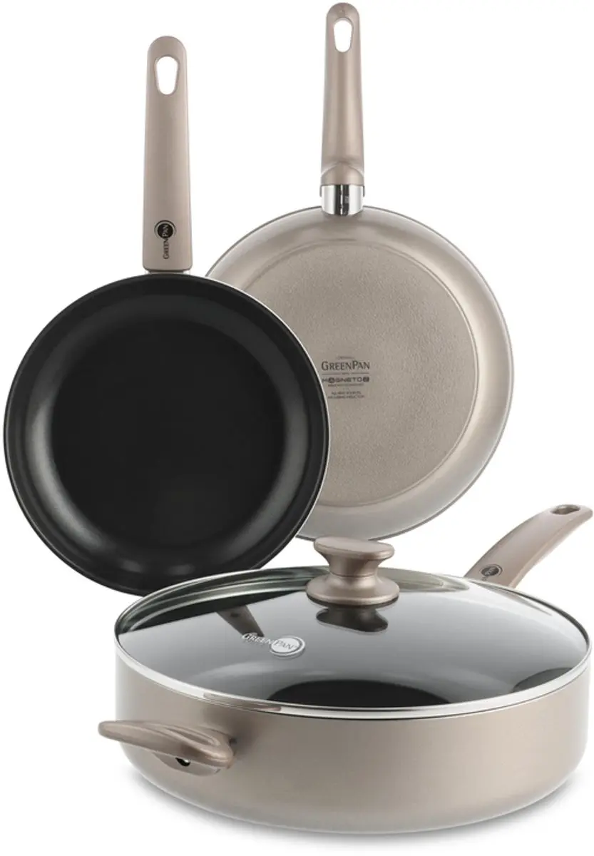 GreenPan Cambridge Bronze Pannenset 3-delig