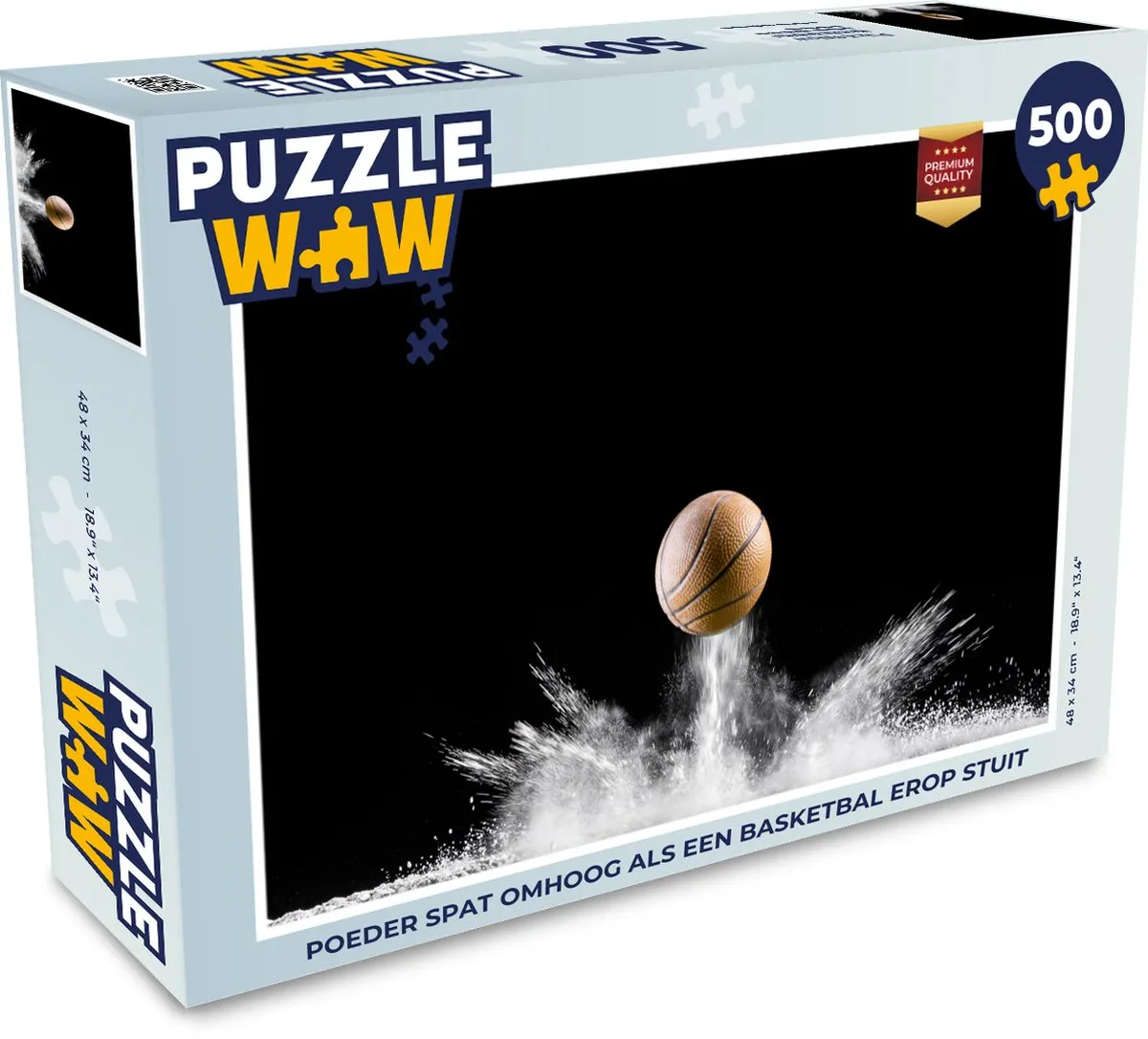 PuzzleWow Legpuzzel 500 Stuks - Multicolor