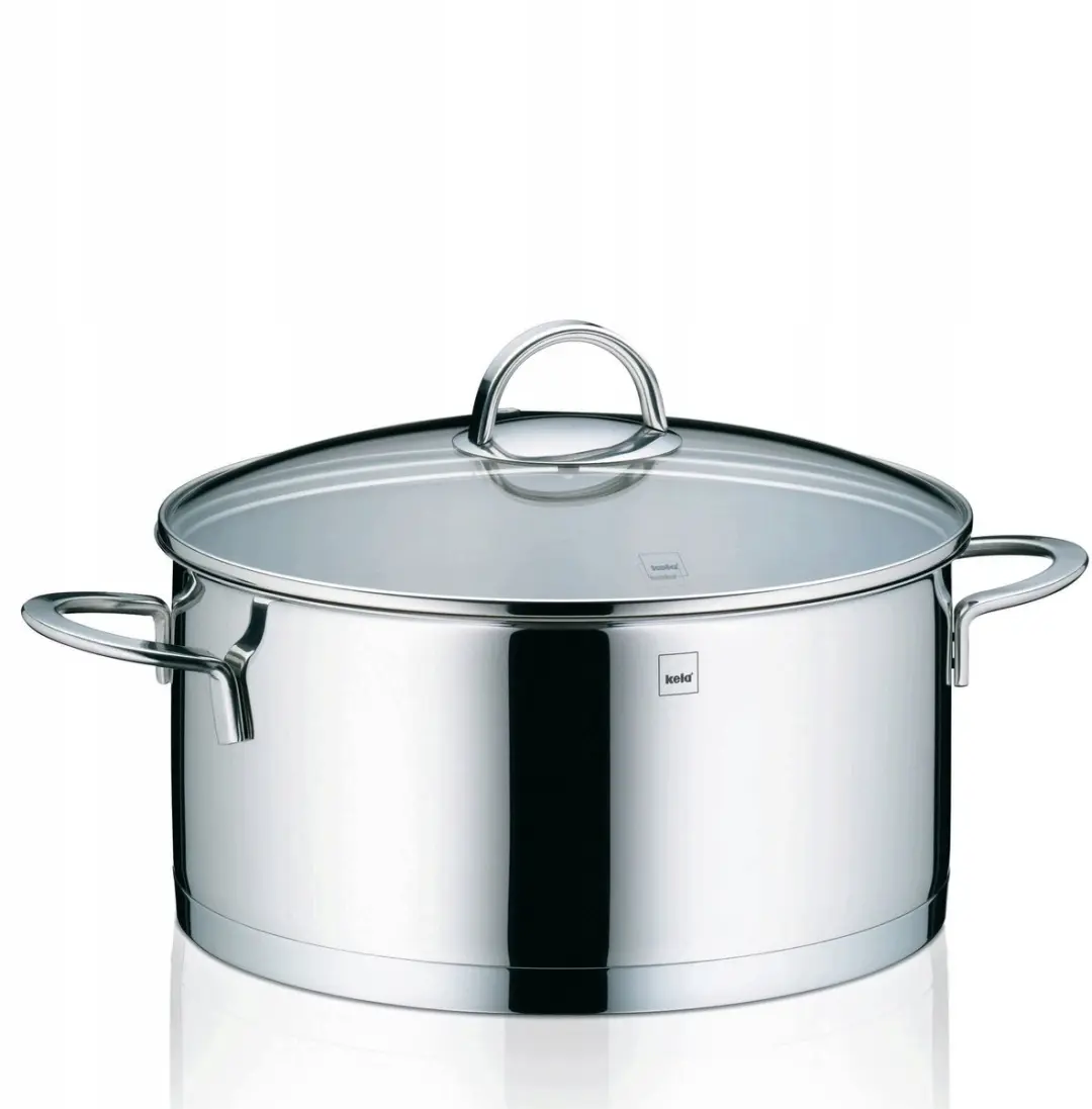 KELA Cailin Kookpan RVS 5L met Deksel