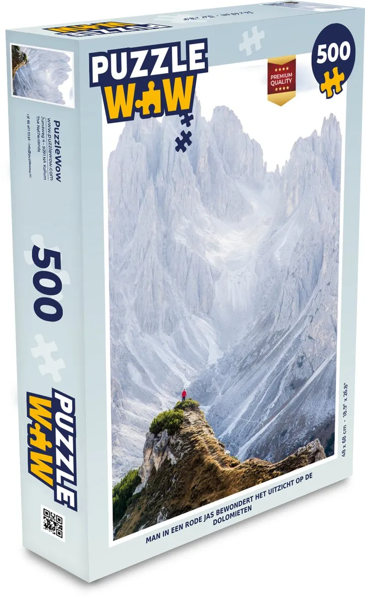 PuzzleWow Legpuzzel 500 Stuks