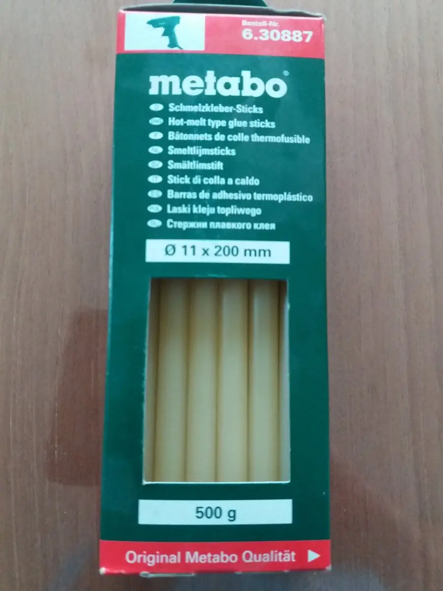 Smeltlijmpatronen lichtgeel 500 gr.