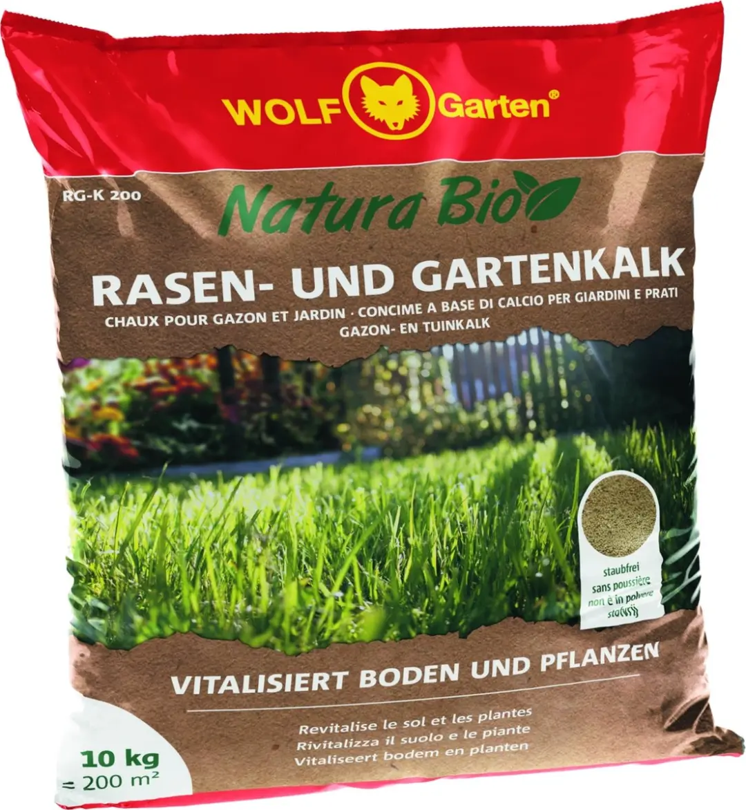 WOLF-Garten BIO Gazon & Tuinkalk 10kg
