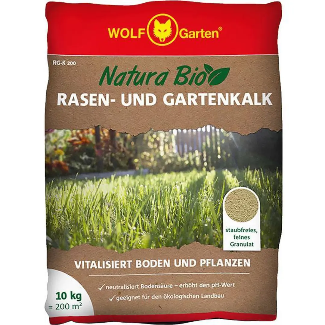 WOLF-Garten BIO Gazon & Tuinkalk 10kg - afbeelding 4 van 4