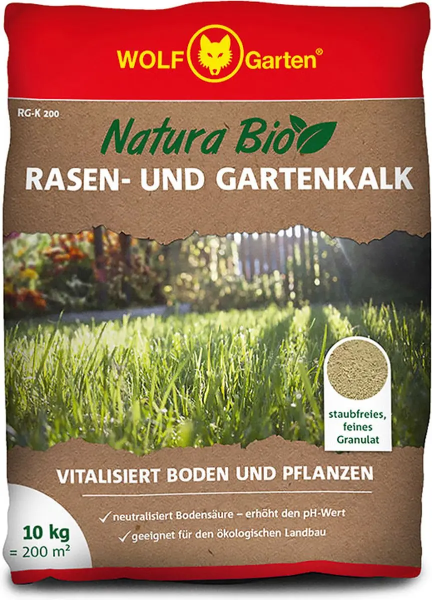 WOLF-Garten BIO Gazon & Tuinkalk 10kg - afbeelding 3 van 4