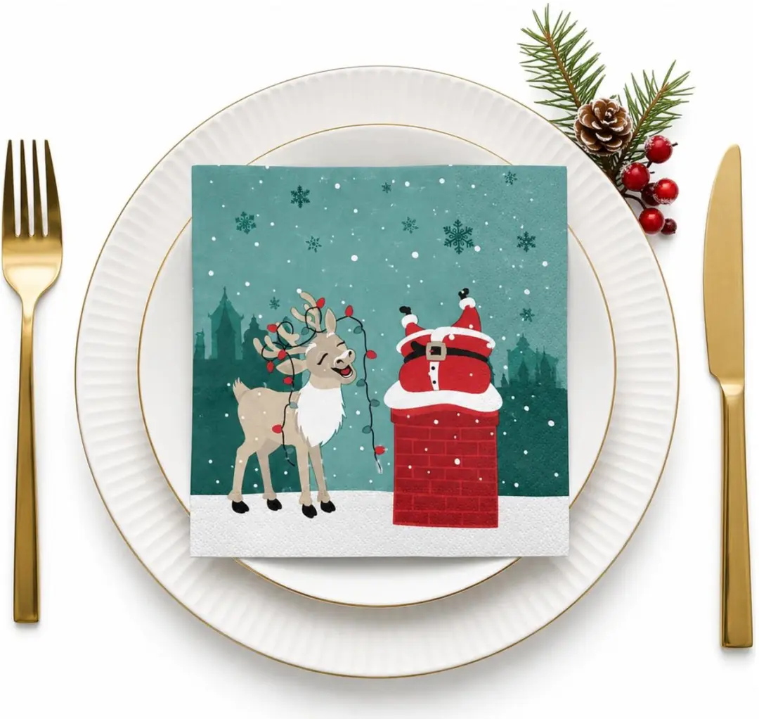 Duni Kerst thema servetten