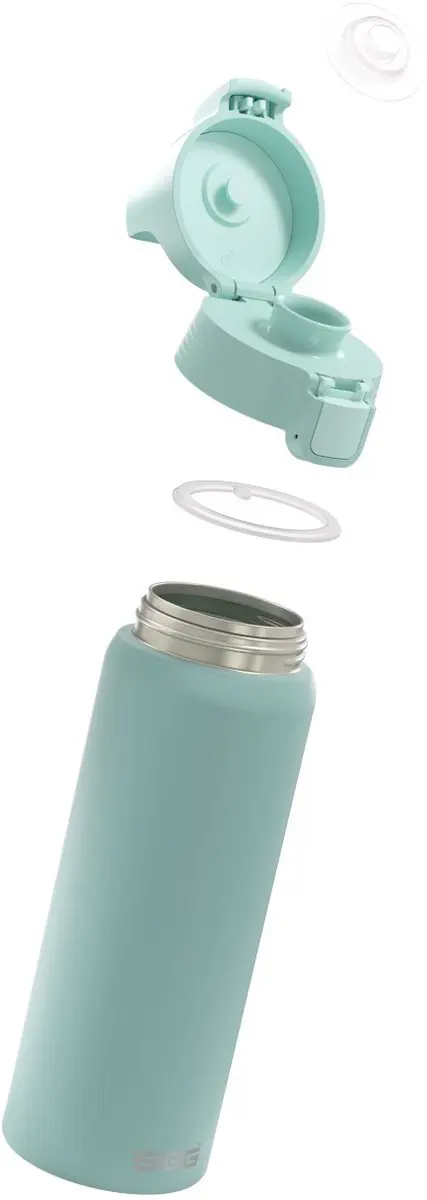 Sigg Shield One 0.75L RVS Drinkfles - Blauw