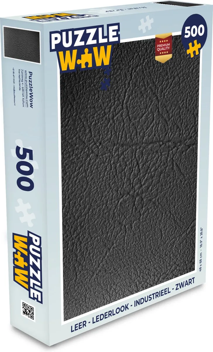PuzzleWow Industrieel Puzzel 500 Stuks - Multicolor