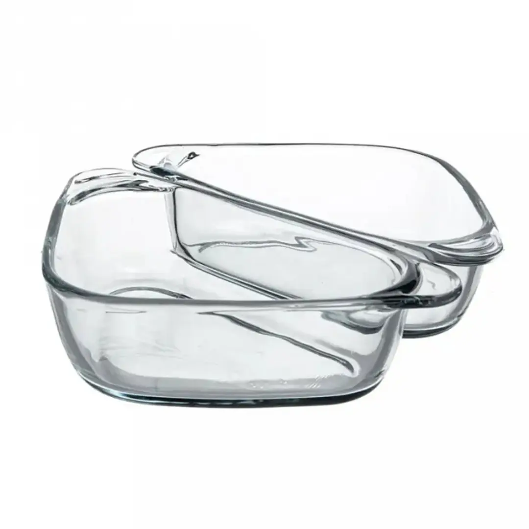Paşabahçe Borcam Driehoekige Ovenschalenset