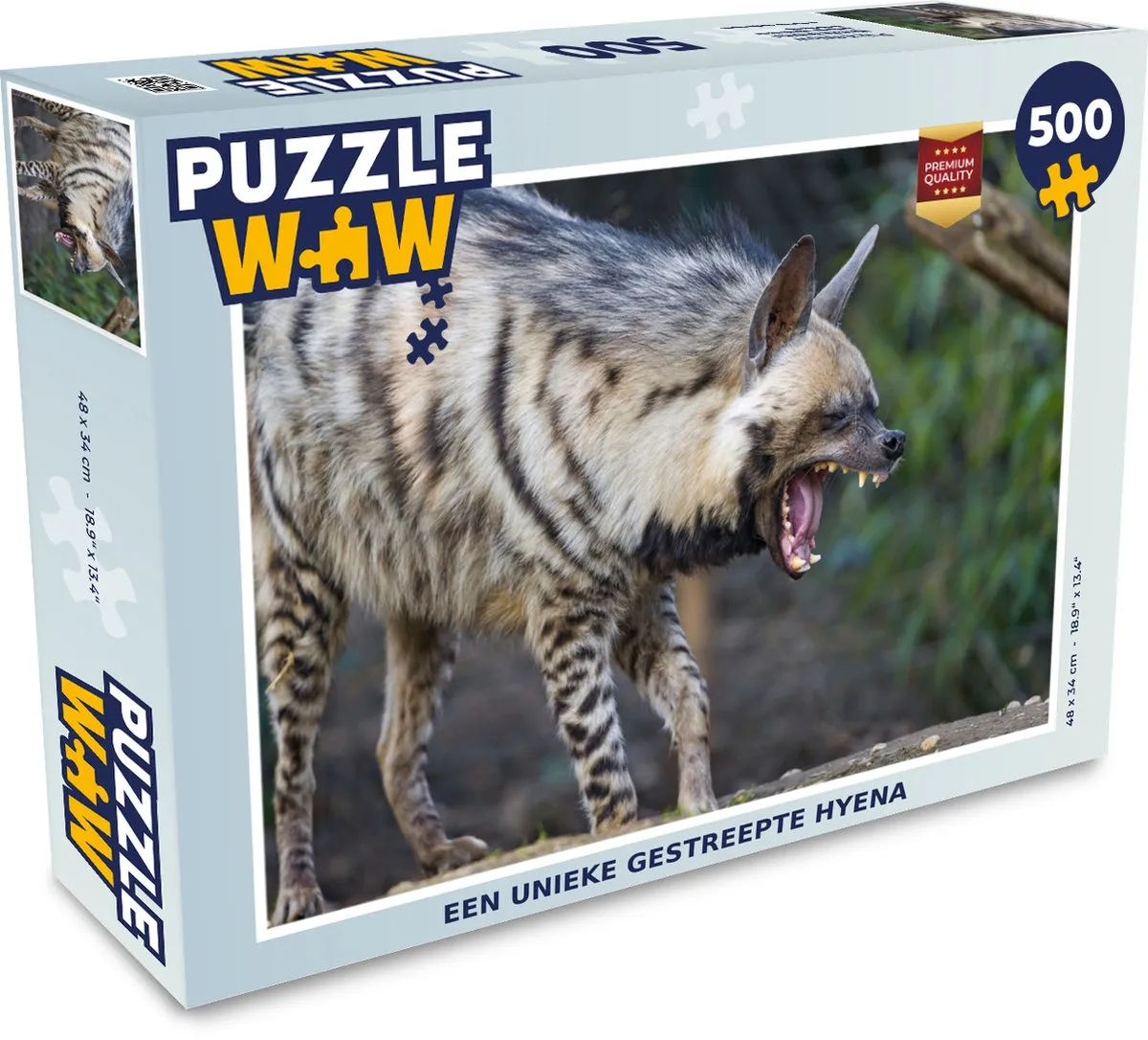 PuzzleWow Hyena Legpuzzel 500 Stuks