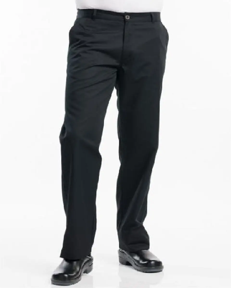 Chaud Devant chef pants zwart nero maat S
