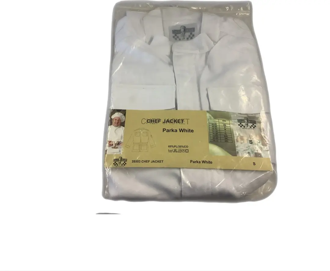 Chaud Devant chef jacket parka white S