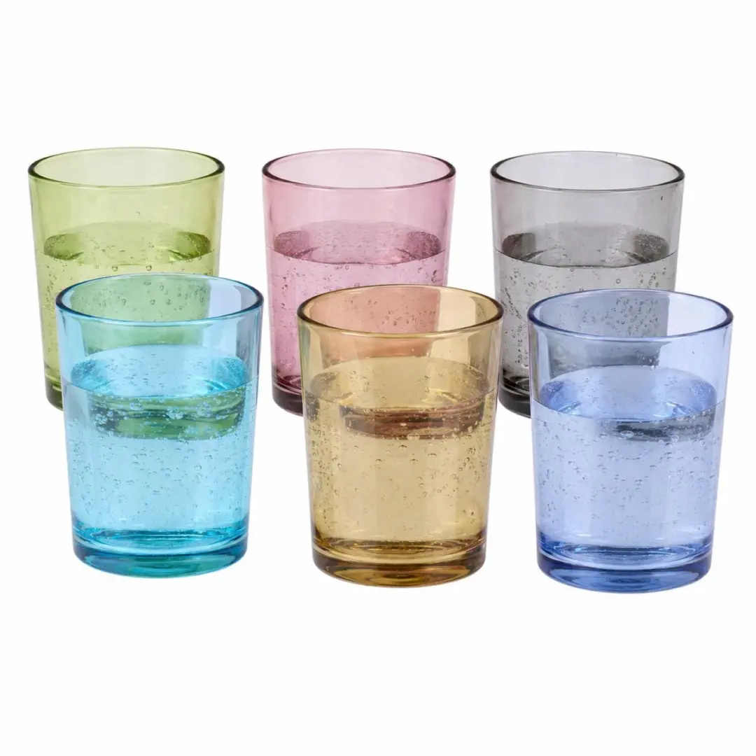 Excellent Houseware drinkglazen set Colours