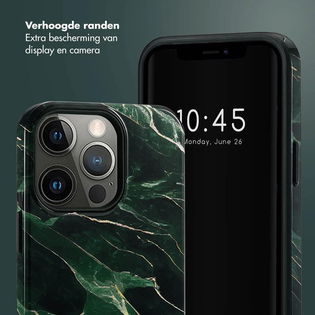 Selencia Hoesje iPhone 13 Pro Chic Marble Quartz