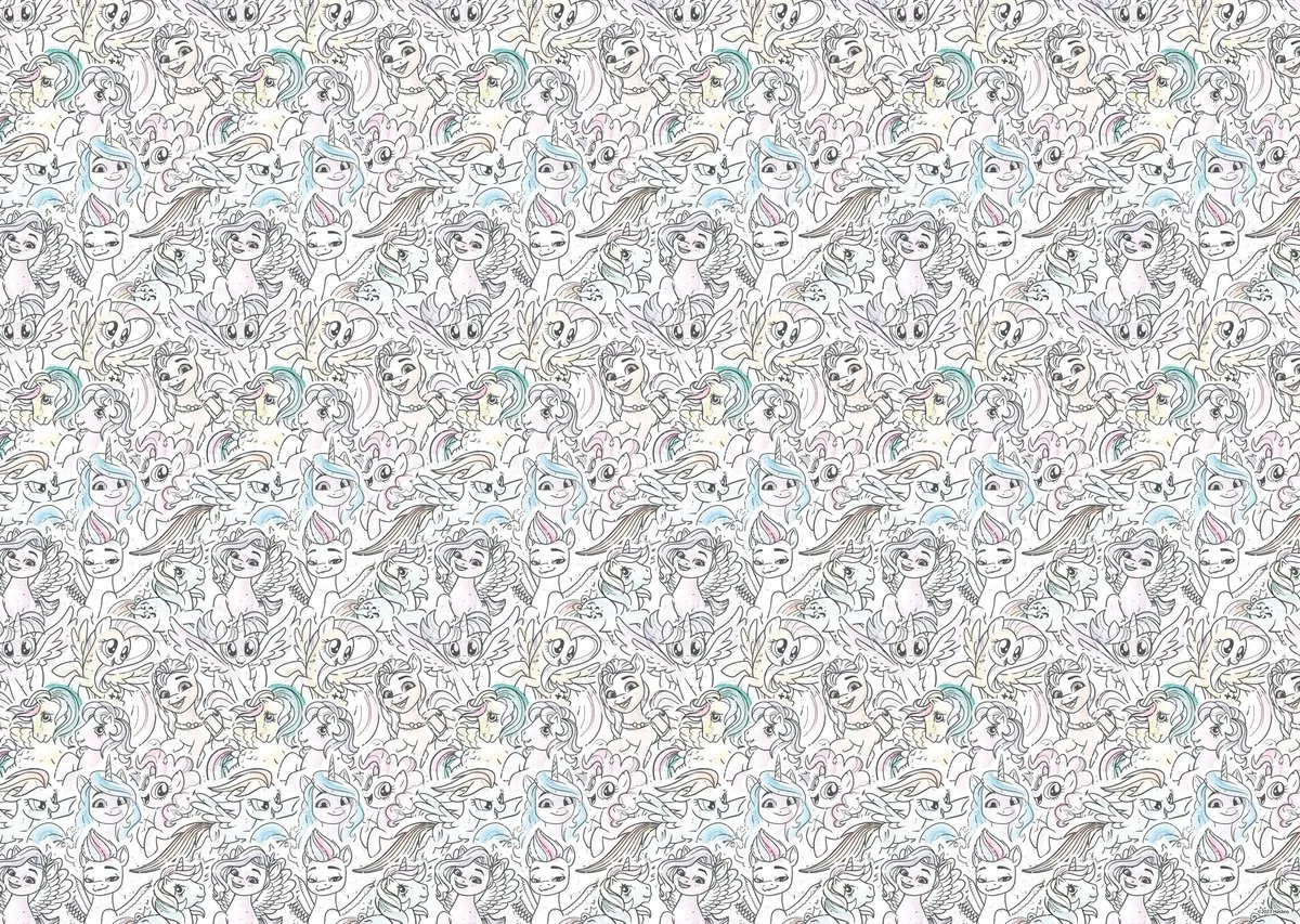 Ravensburger Challenge My Little Pony Legpuzzel 1000 Stuks - Multicolor