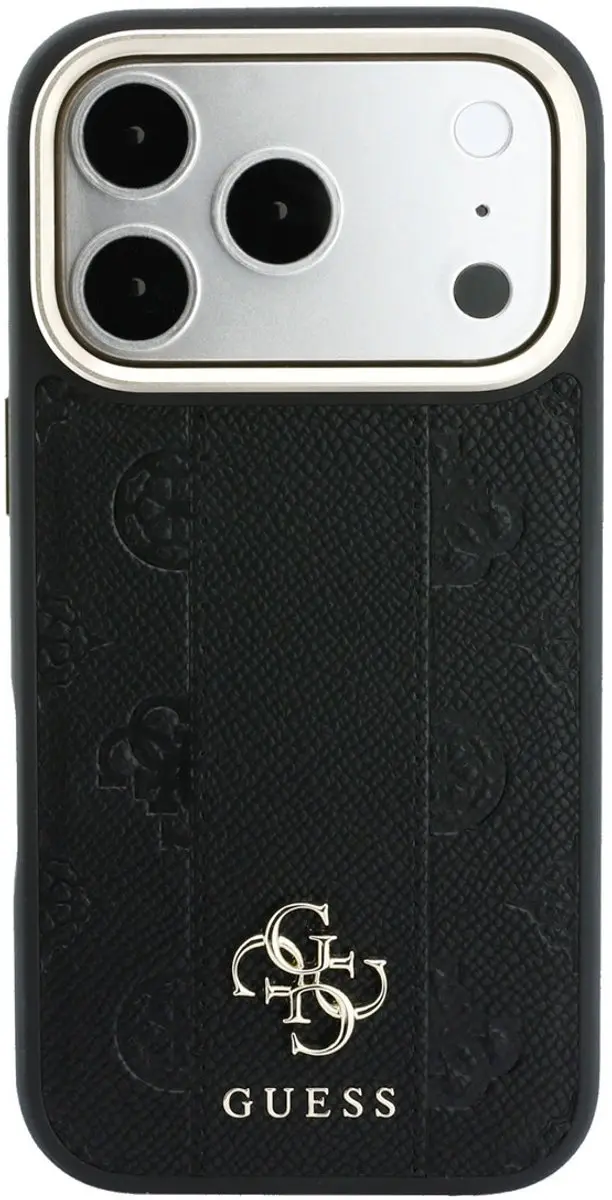GUESS Backcover Hoesje iPhone 18 Pro Max - Magsafe - Zwart