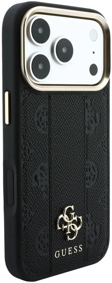 GUESS Backcover Hoesje iPhone 18 Pro Max - Magsafe - Zwart