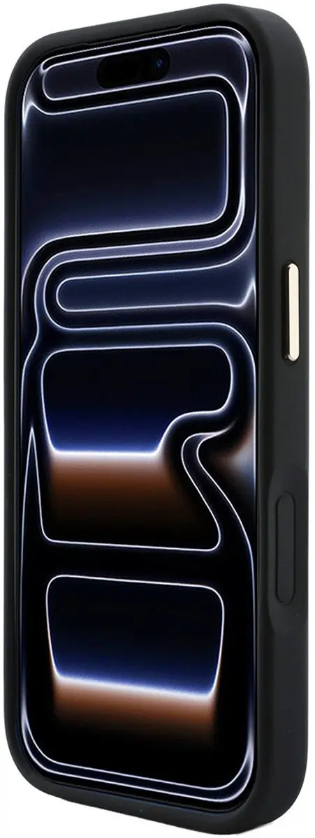 GUESS Backcover Hoesje iPhone 18 Pro Max - Magsafe - Zwart