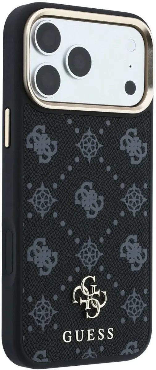 Guess Backcover Hoesje iPhone 18 Pro Max - Magsafe - Zwart