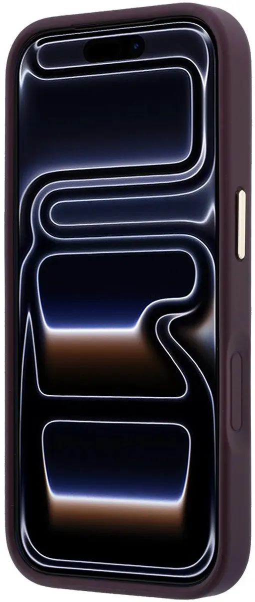 GUESS Telefoonhoesje iPhone 18 Pro Max - Bordeauxrood - 3666339654436