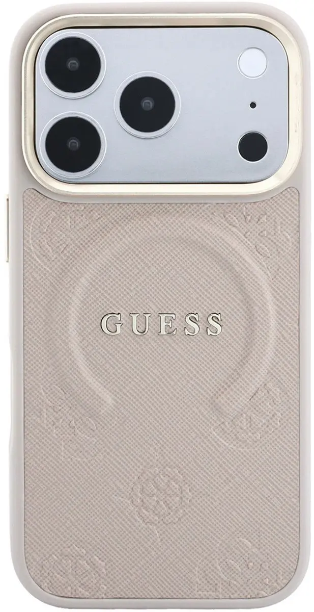 Guess iPhone 18 Pro Max Hoesje - Roze - 3666339654559