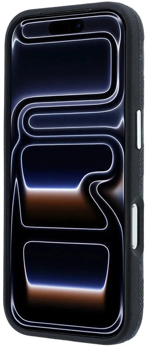 Karl Lagerfeld Backcase Hoesje iPhone 17 Pro - Effen Zwart - 3666339658243