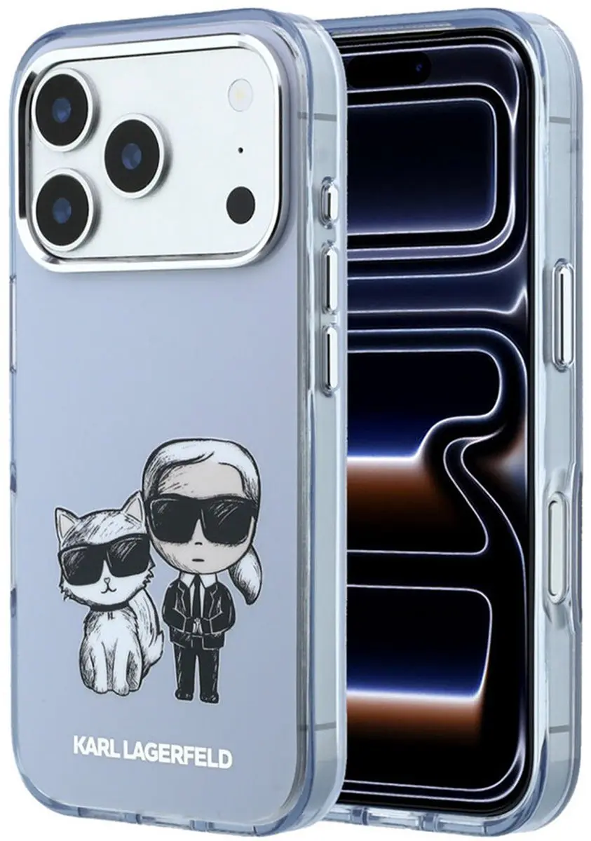 Karl Lagerfeld Backcase hoesje geschikt voor Apple iPhone 18 Pro/17 Pro