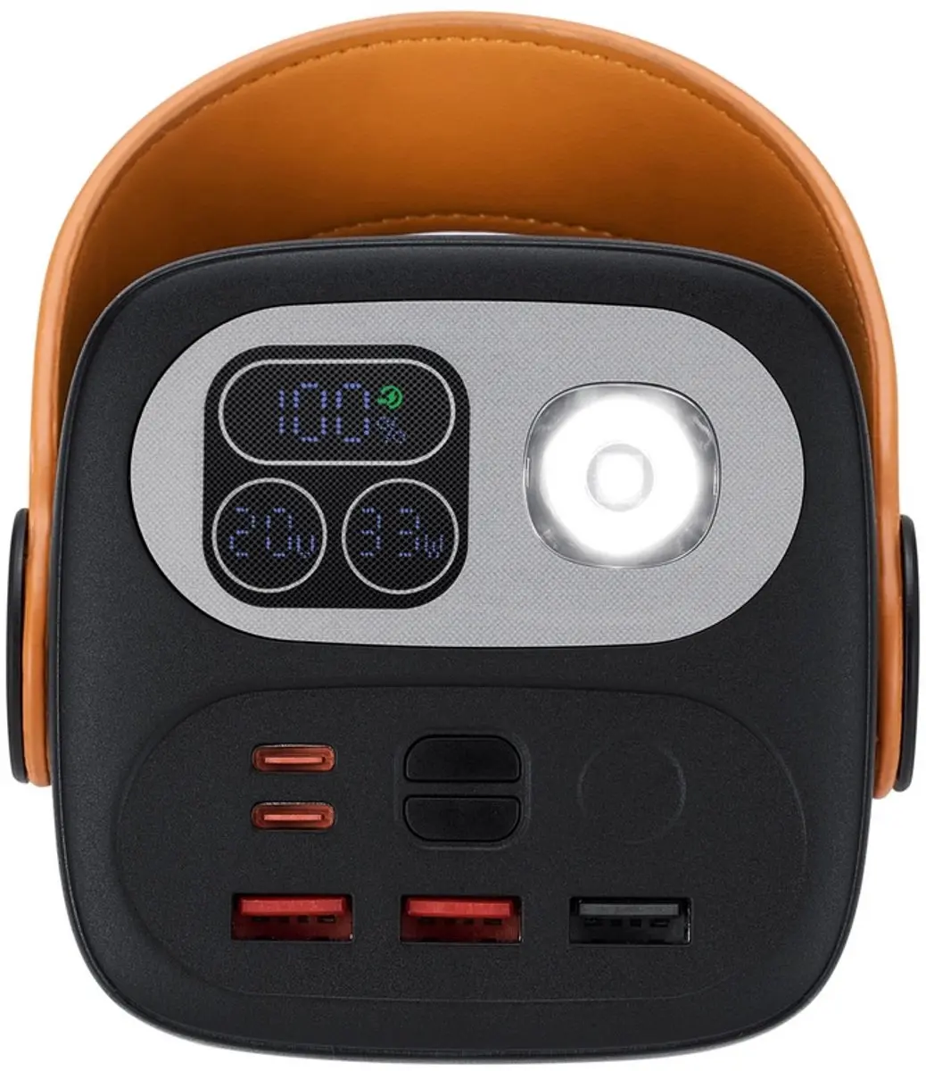 RivaCase VA1086 Powerbank 60.000mAh 100W - 5 Outputs - afbeelding 3 van 6